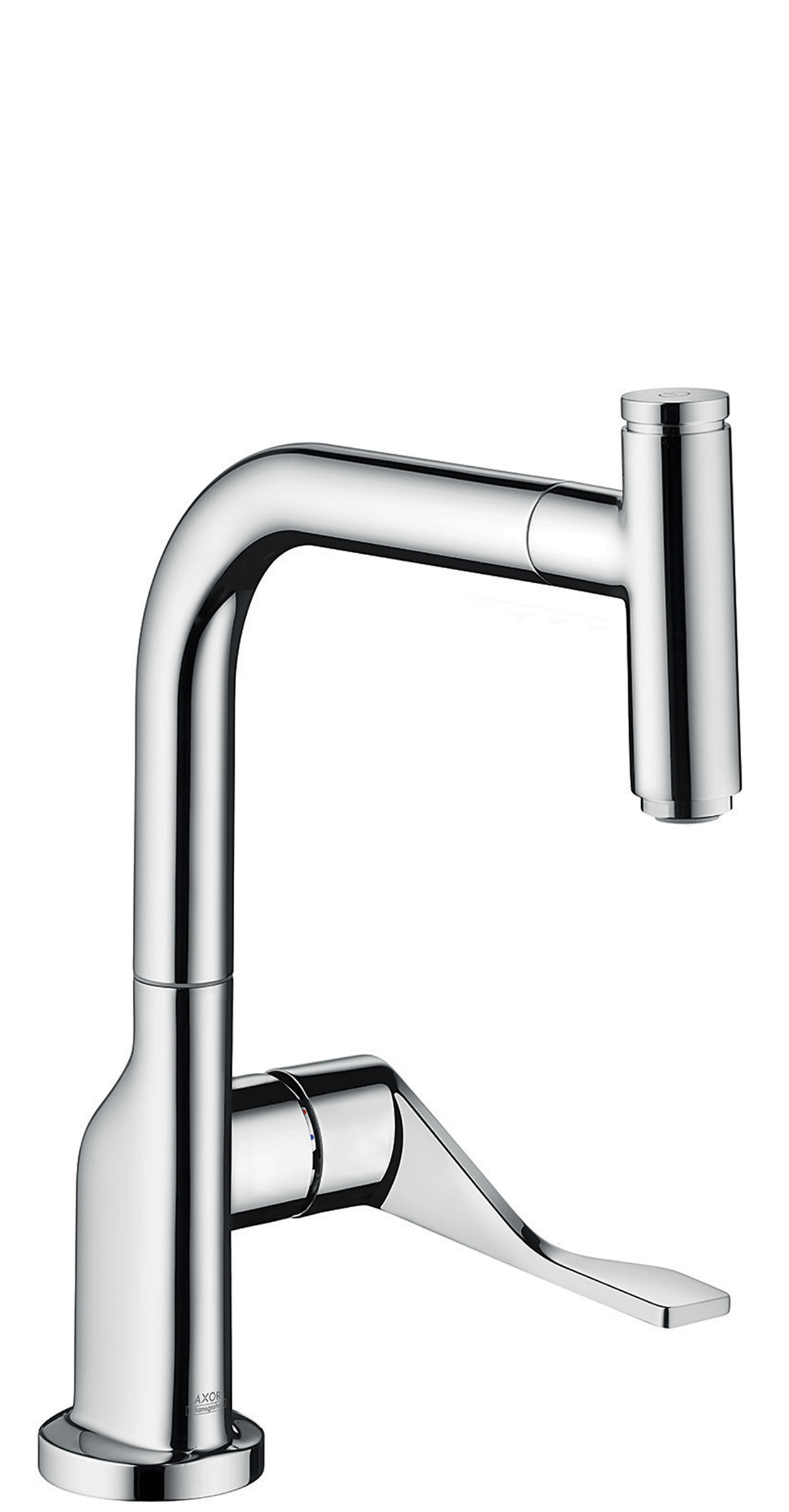 使い勝手の良い】 31815004 <BR>ハンスグローエ Hansgrohe <BR>フォーカス <BR>シングルレバーハイスパウト<BR> 引出式キッチンシャワー混合水栓